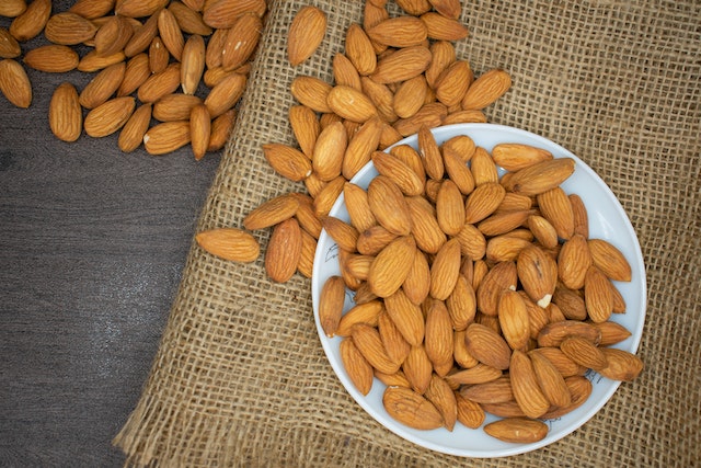 kacang almon protein nutrisi speech delay